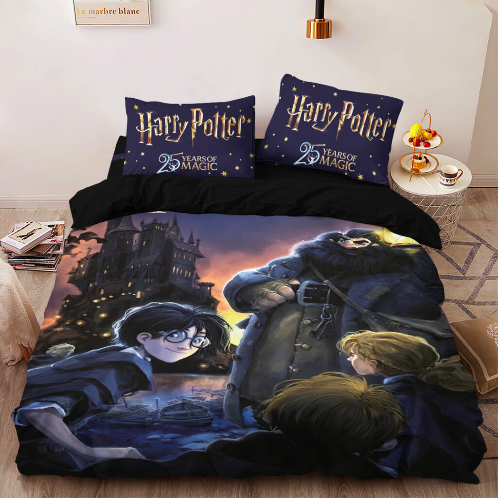 Harry Potter 25th Anniversary 2026 3-Piece Duvet Bedding Set ...