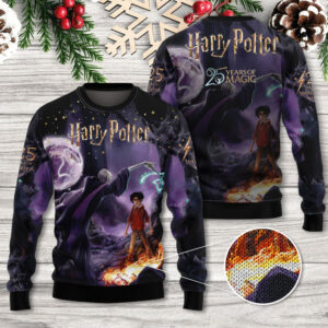 Harry Potter 25th Anniversary 2026 Ugly Sweater - TANTN19491