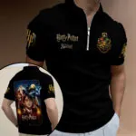Harry Potter 25th Anniversary 2026 Zip Polo Shirt – TANTN19674