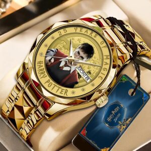 Harry Potter 25th Anniversary Alloy Luxury Quartz Watch - HOATT15242