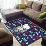 Hello Kitty x Los Angeles Dodgers Rectangular Rug – TMTHU2694