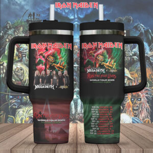 Iron Maiden Run For Your Lives 2026 40oz Stanley Tumbler - TMTHU2565