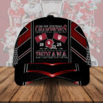 Indiana Hoosiers Football 2025 Big Ten Champions Classic Cap – HOATT15341