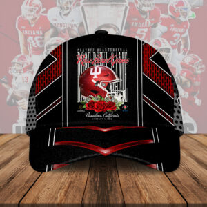 Indiana Hoosiers Football 2026 Rose Bowl Classic Cap - HOATT15436