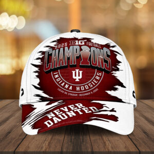 Indiana Hoosiers Football 2025 Big Ten Champions Classic Cap - MAITM13996