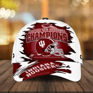 Indiana Hoosiers Football 2025 Big Ten Champions Classic Cap - MAITM13997