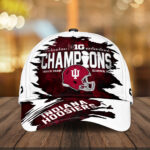 Indiana Hoosiers Football 2025 Big Ten Champions Classic Cap – MAITM13999