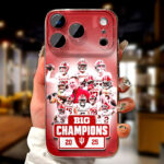 Indiana Hoosiers Football 2025 Big Ten Champions Phone Case – MAITM13990