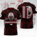 Indiana Hoosiers Football 3D Apparel - MAITM13951