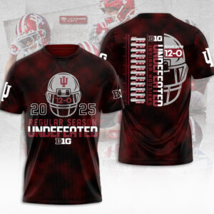 Indiana Hoosiers Football 3D Apparel - MAITM13951