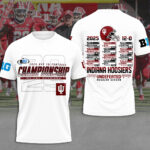 Indiana Hoosiers Football 3D Apparel - MAITM13955