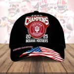 Indiana Hoosiers Football 2025 Big Ten Champions Classic Cap – HOATT15340
