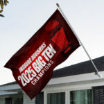 Indiana Hoosiers Football 2025 Big Ten Champions 3D Double-side House Flag – TMTHU2524