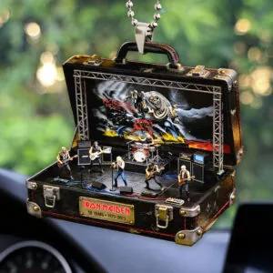Iron Maiden Custom shape 2-sided Acrylic Car Ornament - HOATT15336