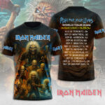 Iron Maiden 2026 World Tour 3D Apparel – MAITM14113