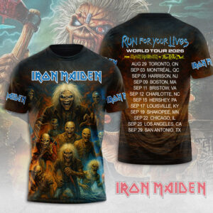 Iron Maiden 2026 World Tour 3D Apparel - MAITM14113