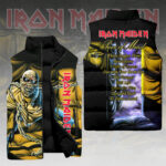 Iron Maiden 3D Sleeveless Down Jacket - HOATT14880