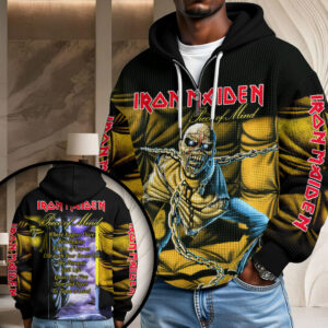 Iron Maiden 3D Unisex Waffle Hoodie - HOATT15249