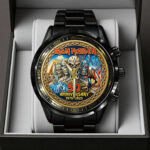Iron Maiden 50th Anniversary Black Stainless Steel Watch – TANTN19765
