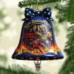 Iron Maiden 50th Anniversary Custom Shape 2-sided Acrylic Ornament – MAITM13974