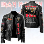 Iron Maiden 50th Anniversary Motorcycle Leather Jacket - HOATT14877