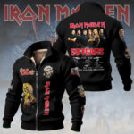 Iron Maiden 50th Anniversary Thick Knit Fleece Jacket - HOATT14963
