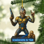 Iron Maiden Custom Shape 2-sided Acrylic Ornament – MAITM13936