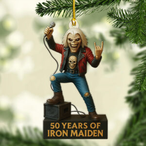 Iron Maiden Custom Shape 2-sided Acrylic Ornament – MAITM13937