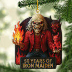Iron Maiden Custom Shape 2-sided Acrylic Ornament – MAITM13938