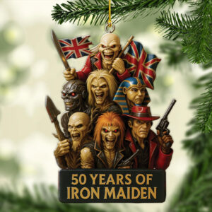 Iron Maiden Custom Shape 2-sided Acrylic Ornament – MAITM14031