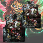 Iron Maiden 3D Sleeveless Down Jacket – TMTHU2980