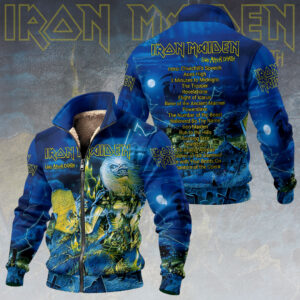 Iron Maiden Thick Knit Fleece Jacket - HOATT15247