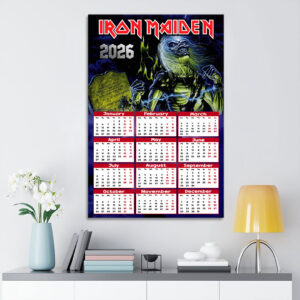 Iron Maiden Rectangle Canvas With Inner Frame - GNENEW802