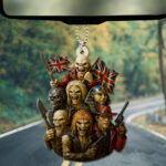 Iron Maiden Custom shape 2-sided Acrylic Car Ornament – TANTN19270