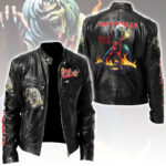 Iron Maiden Motorcycle Leather Jacket – HOATT15383