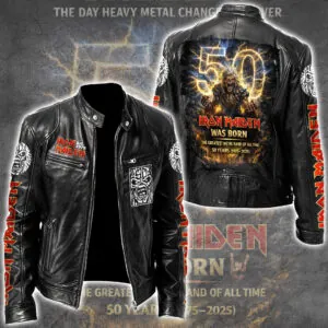 Iron Maiden Motorcycle Leather Jacket - TANTN19722