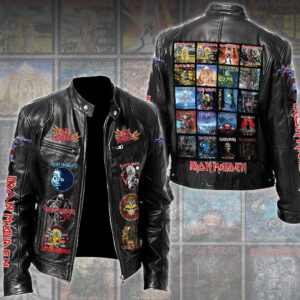 Iron Maiden Motorcycle Leather Jacket - TMTHU2949