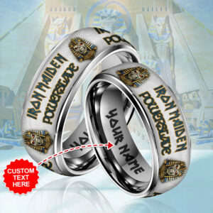 Personalized Iron Maiden Custom Alloy Ring - HOATT15175