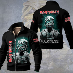 Iron Maiden Thick Knit Fleece Jacket - TMTHU2785