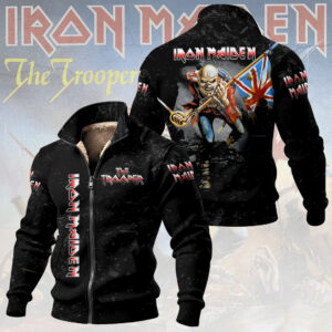 Iron Maiden Thick Knit Fleece Jacket - HOATT15172