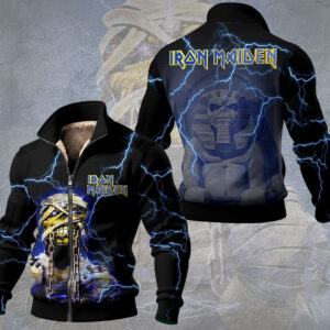 Iron Maiden Thick Knit Fleece Jacket - TMTHU2823