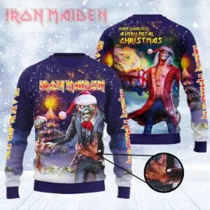 Iron Maiden Ugly Sweater - HOATT14913