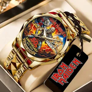 Iron Maiden 50th Anniversary Alloy Luxury Quartz Watch - TANTN19766