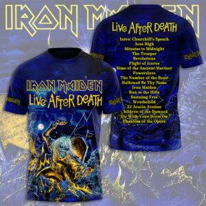 Iron Maiden Life After Death 3D Apparel - TMTHU2915
