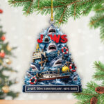 Jaws 50th Anniversary Custom Shape 2-sided Acrylic Ornament – MAITM13956