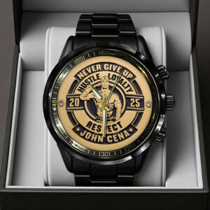John Cena Black Stainless Steel Watch - TANTN19351