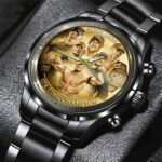 John Cena Black Stainless Steel Watch – TMTHU2862