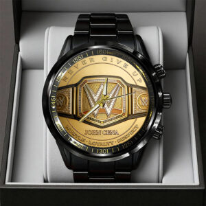 John Cena Black Stainless Steel Watch - TANTN19461