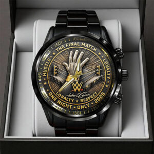 John Cena Black Stainless Steel Watch - TANTN19462