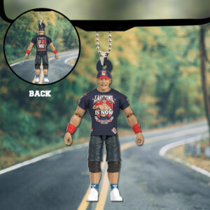 John Cena Custom shape 2-sided Acrylic Car Ornament - TANTN19342